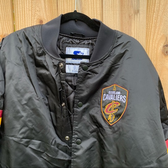 🆕 Starter NBA Cleveland Cavaliers Jacket g-lll Men’s XL - Picture 3 of 9